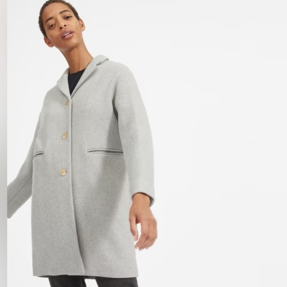 NWT Everlane Cocoon Oversized Wool Coat